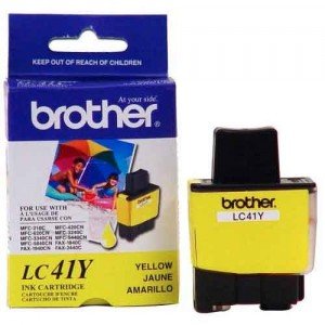 Brother LC41Y Yellow Ink Cartridge - Original