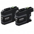 Brother LC203BK Black Dual-Pack 2 x 550 Pages - Compatible