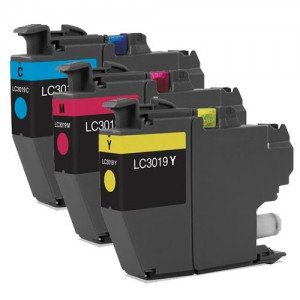 Brother LC30193PKS Tri-Color Tri-Pack 3 x 1500 Pages - Compatible