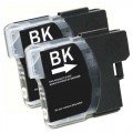 Brother LC612PKS 2-Pack Ink Cartridges 2 x 450 Pages (Black)- Compatible