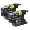 Brother LC75BK 2-pack Black Ink Cartridge - Compatible