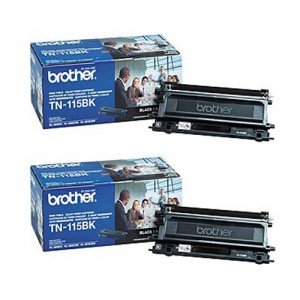 Brother TN115BK Toners 2-Pack 2x5000 pages (Black) - Original