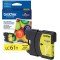 Brother LC61YS Ink Cartridge 325 Pages (Yellow) - Original