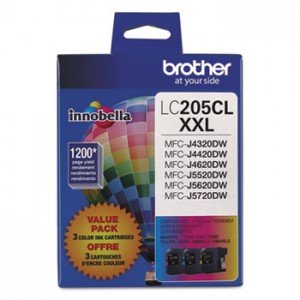 Brother LC2053PKS Tri-Color Tri-Pack 3 x 1200 Pages - Original
