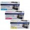 Brother TN339 CMY Toner 3-Color Pack - Original  (6000 pages each)