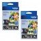 Brother LC75BK 2-pack Black Ink Cartridge - Original