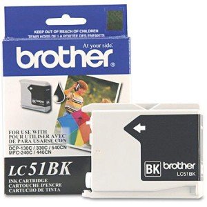 Brother LC51BKS Black Ink Cartridge - Original