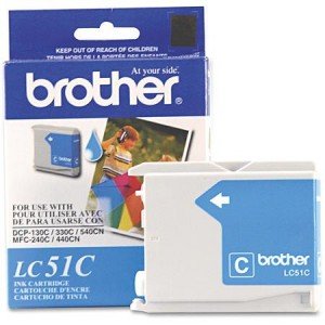 Brother LC51CS Cyan Ink Cartridge - Original
