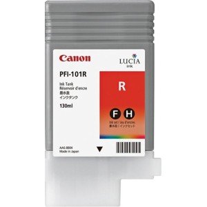 Canon PFI-101R 0889B001 Ink Red for 5000 130ML - Original
