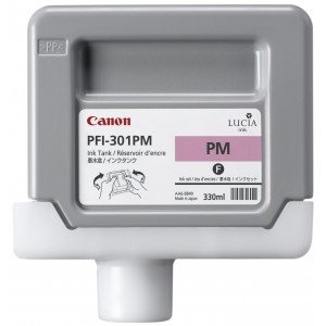 Canon PFI-301PM - Pigment Photo Magenta Ink Cartridge 330ml - Original