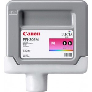 Canon PFI-306M 6659B001 330ML Ink Cartridge (Magenta) - Original