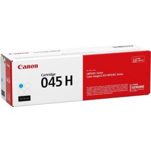 Canon 045H 1245C001 Cyan Laser Toner 2200 Pages - Original