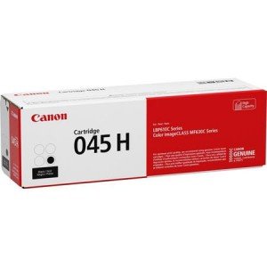 Canon 045H 1246C001 Black Laser Toner 2800 Pages - Original