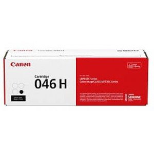 Canon 046H 1254C001 Black Laser Toner 6300 Pages - Original