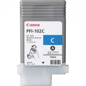 Canon PFI-102C Cyan Ink Cartridge 130ml - Original