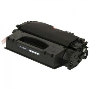 Compatible Black Laser Toner 7000 Pages - Fits HP 53X Q7553X