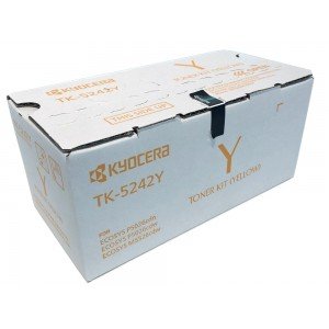 Kyocera TK-5242Y Yellow Laser Toner 3000 Pages - Original