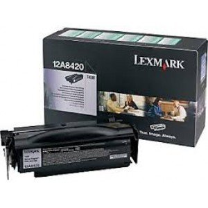 Lexmark T430 12A8420 Black Laser Toner 6000 Pages - Original