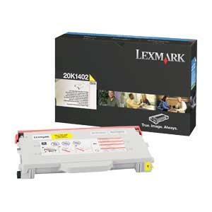 Lexmark C510 20K1402 Yellow Laser Toner 6600 Pages - Original