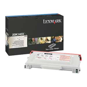 Lexmark C510 20K1403 Black Laser Toner 10000 Pages - Original