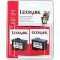 Lexmark 82 & 83 53A1510 Black & Tri-Color Ink Cartridge - Original