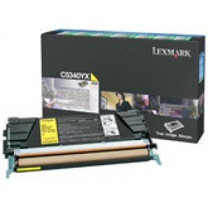 Lexmark C534 C5340YX Yellow Laser Toner 7000 Pages - Original