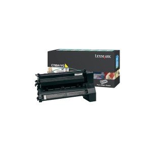 Lexmark C780, C782 C780A1YG Yellow Laser Toner 6000 Pages - Original