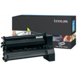 Lexmark C780, C782 C780A2YG Yellow Laser Toner 6000 Pages - Original