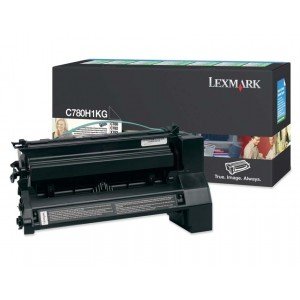 Lexmark C780, C782 C780H1KG Black Laser Toner 10000 Pages - Original