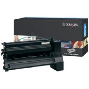 Lexmark C780, C782 C780H2KG Black Laser Toner 10000 Pages - Original