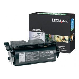 Lexmark T52X 12A6830 Black Laser Toner 7500 Pages - Original