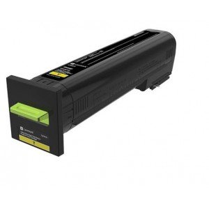 Lexmark CS820 72K1XY0 Yellow Laser Toner 22000 Pages - Original