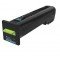 Lexmark CX82x, CX860 82K1HC0 Cyan Laser Toner 17000 Pages - Original