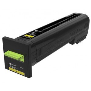 Lexmark CX825 82K0X40 Yellow Laser Toner 22000 Pages - Original