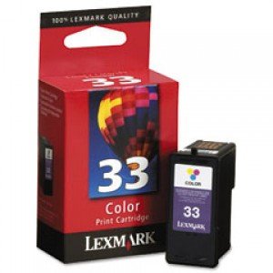 Lexmark 33 18C0033 Black Ink Cartridge 190 Pages - Original