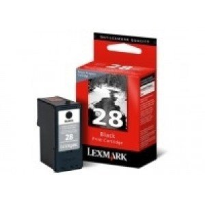 Lexmark 28 18C1428 Black Ink Cartridge 175 Pages - Original