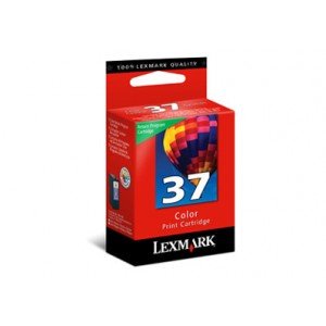Lexmark 37 18C2140 Tri-Color Ink Cartridge 150 Pages - Original
