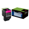 Lexmark 801SM 80C1SM0 Magenta Laser Toner 2000 Pages - Original