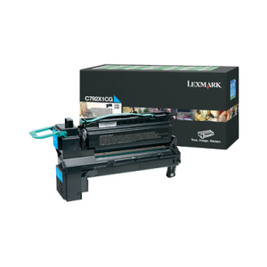 Lexmark C792 C792X1CG Cyan Laser Toner 20000 Pages - Original