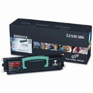 Lexmark E250, E350, E352 E250A21A Black Laser Toner 3500 Pages - Original