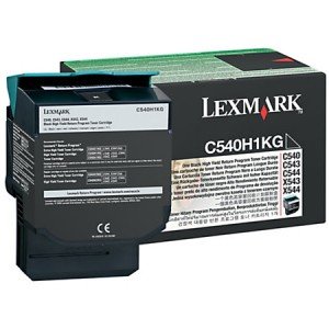 Lexmark C540H1KG Black Toner Cartridge 2500 Pages - Original