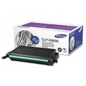 Samsung CLP-K660B Black Toner 5500 Pages - Original